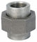 Forged Steel Unions Threaded Pipe Fittings 3 / 4 Inch BSPP Class 3000 ASTM A182 F22 MSS SP 83