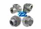 NPT Threaded Pipe Fittings Stainless Steel Material High Tolerance Anti Rust Oil