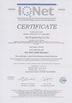 Chine ZIZI ENGINEERING CO.,LTD certifications