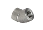 BSPP Threaded Forged Pipe Fittings A182 F11 Class 3000 45 Degree Elbow CE